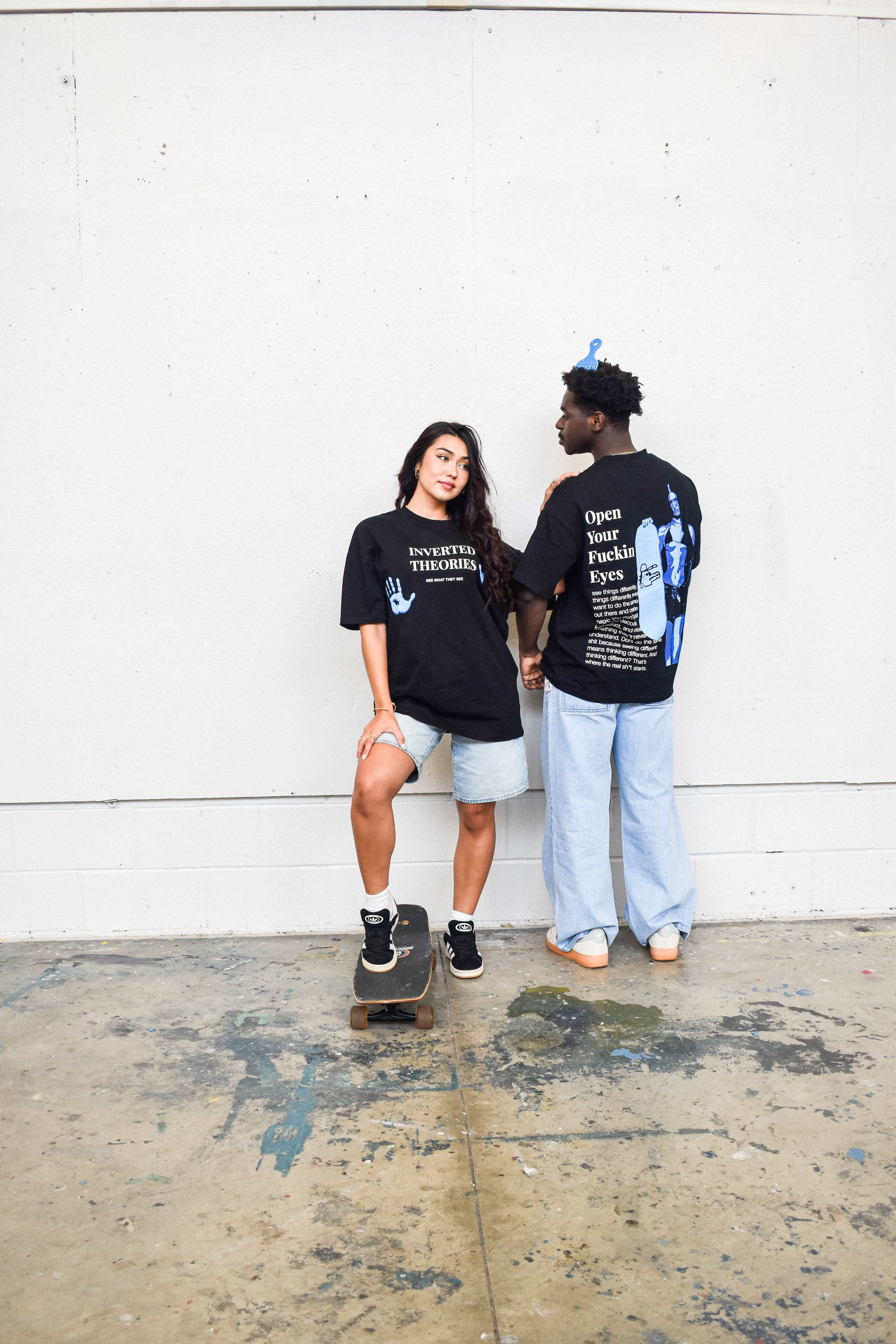 Blue Chains T Shirt